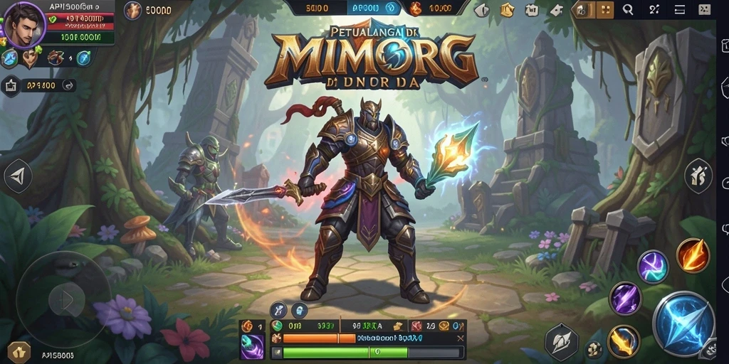 Tampilan gameplay yang seru dan mendalam dalam API5000.