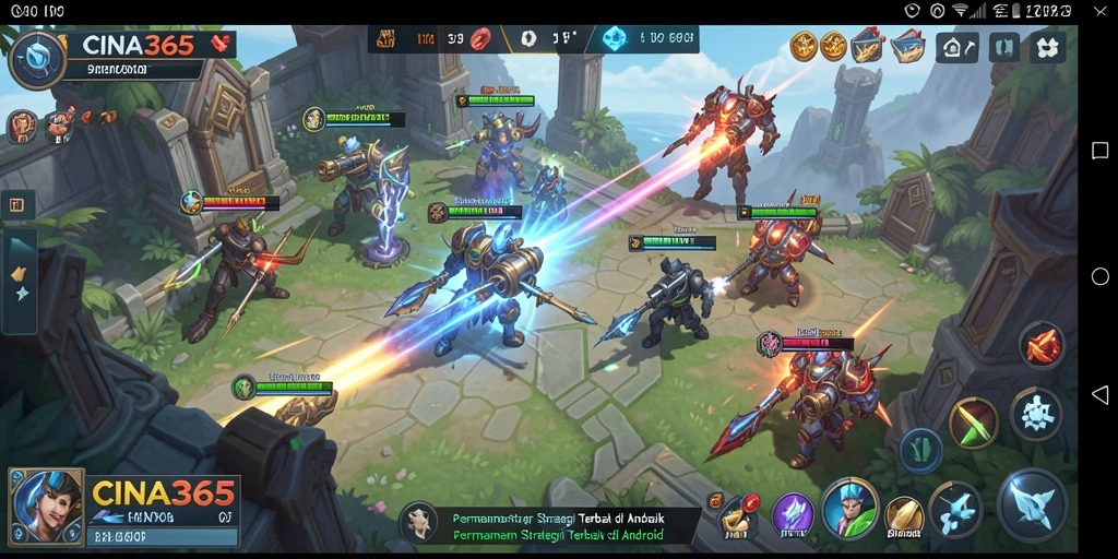 Tampilkan gameplay seru CINA365 dengan strategi yang mendalam.