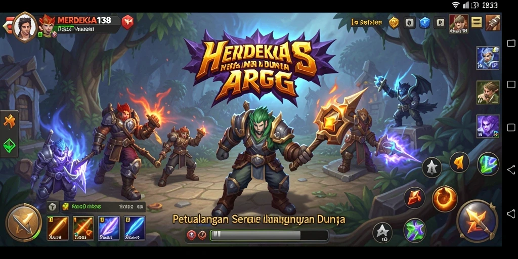 Tampilan menarik dari gameplay <strong>MERDEKA138</strong> yang penuh aksi.