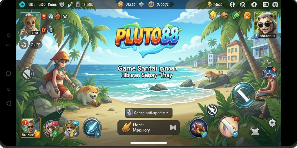 Tangkapan layar gameplay <strong>PLUTO88</strong> yang penuh warna dan seru.