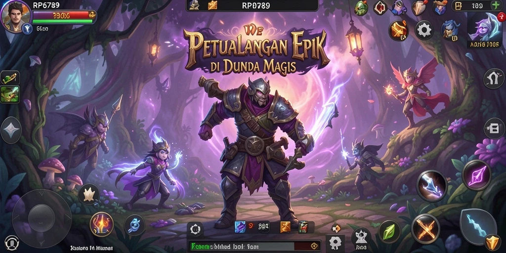Tangkapan layar gameplay RP6789 yang menampilkan aksi petualangan mendebarkan.