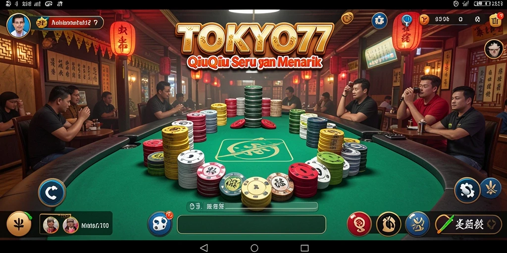 Pengalaman bermain QiuQiu yang seru di TOKYO77.