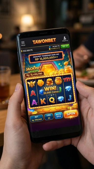 Fitur unggulan dari aplikasi tawonbet dalam satu tampilan.